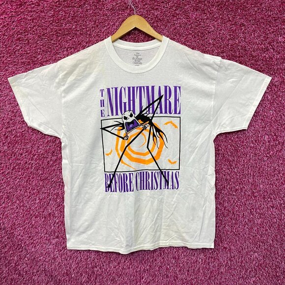 The Nightmare before Christmas Jack Skellington Disney Tee L - Picture 1 of 4